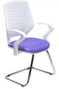 Ver imagem 1 de Cadeiras Fixa Delli com Braco - Roxo