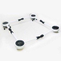 Suporte Pé para Geladeira e Fogão Gira Fácil Branco - 1