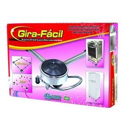 Suporte Pé para Geladeira e Fogão Gira Fácil Branco - 3