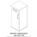 Ver imagem 6 de Balcão para Cozinha Compacto Viena Branco Brilho - Móveis Fiorello