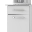 Ver imagem 3 de Balcão para Cozinha Compacto Viena Branco Brilho - Móveis Fiorello