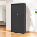 Ver imagem 1 de Armário Multiuso 02 Portas Línea Preto