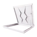 Ver imagem 6 de Tampa de Piscina para Casa de Maquina com Grelha Invisível 80x80cm Branco