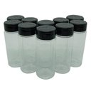 Ver imagem 1 de Pote Tempero Kit Potes Tampa Dosadora Dupla Mantimento T140 Titulos 10 Potes