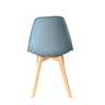 Cadeira Charles Eames Solid Wood 131pp Azul - 9