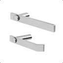 Ver imagem 1 de Kit de Acessórios para Banheiro Completo Suporte Grego Metal Escovado Patmos