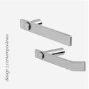 Ver imagem 2 de Kit de Acessórios para Banheiro Completo Suporte Grego Metal Escovado Patmos