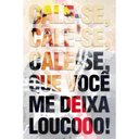 Ver imagem 2 de Quadro Quico Chaves Frase Cale-se Cale-se Tela Canvas 60x40