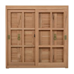 Janela Pantográfica Quadriculada Je121 Esel 120x150x14cm - 1