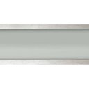 Ver imagem 2 de Plafon Space Emb. Ret. 75cm Alum. Vidro Fosco 2x20W Fluor. Escovado