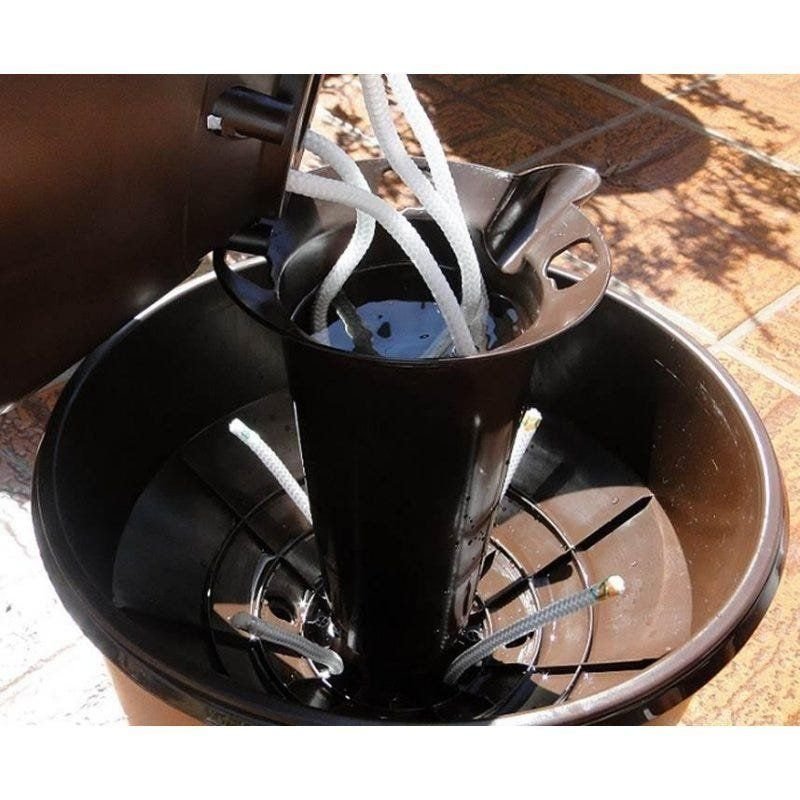 Ver imagem 3 de Horta Vertical Auto Irrigável Verde Vida - Não Acompanha Rodízio Cor Telha