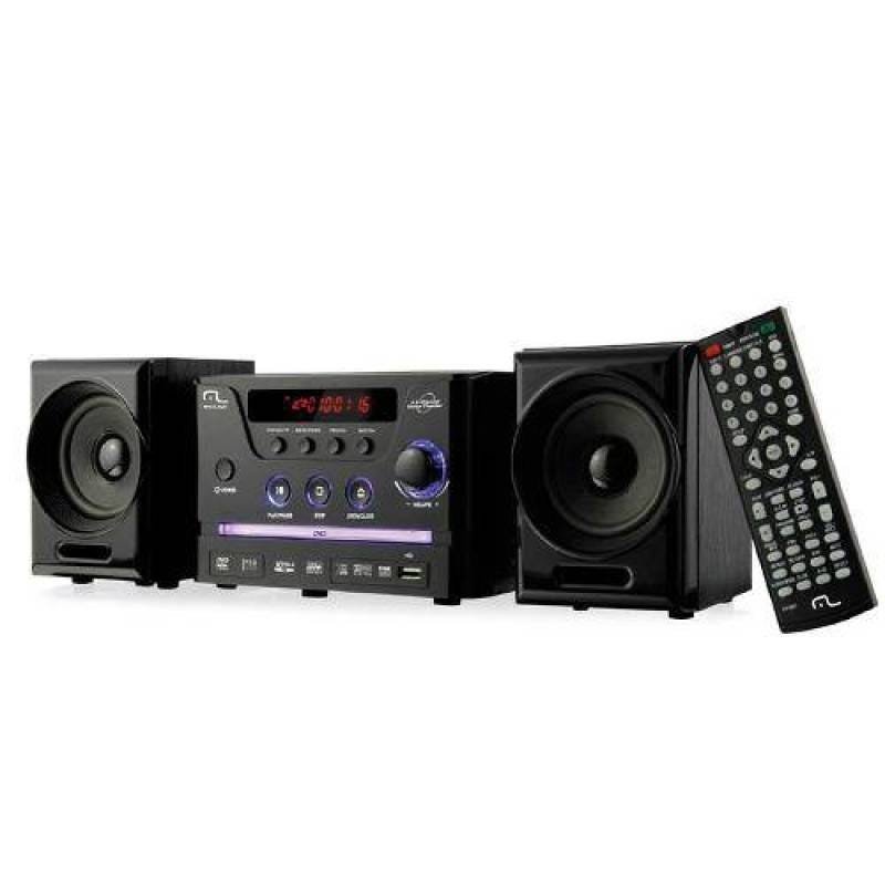 Caixa de Som Mini System com Dvd Player USB 30W Rms - 1
