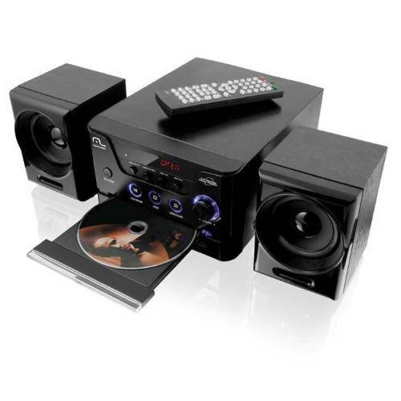 Ver imagem 2 de Caixa de Som Mini System com Dvd Player USB 30W Rms