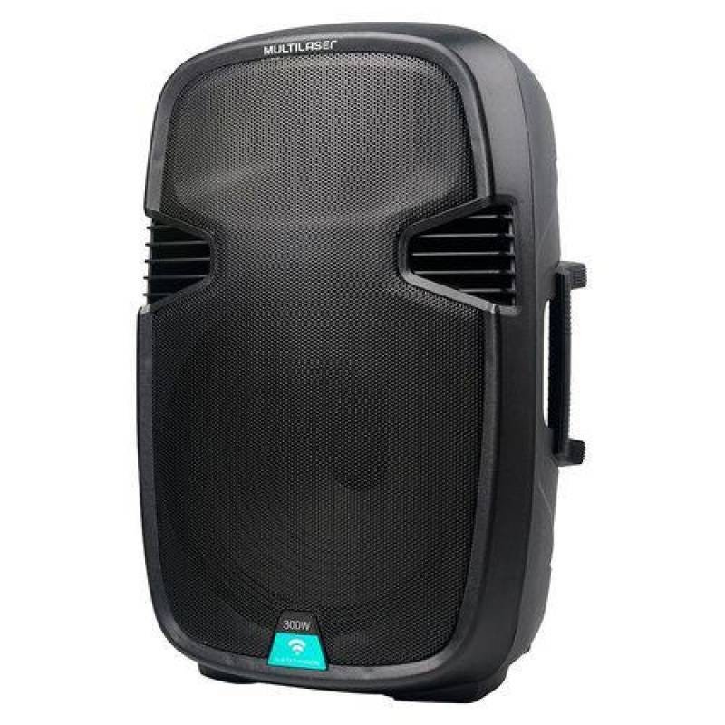 Caixa Amplificadora Sp220 Entradas USB, Sd, Aux, Rádio Fm, 300W Rms - Multilaser - 1