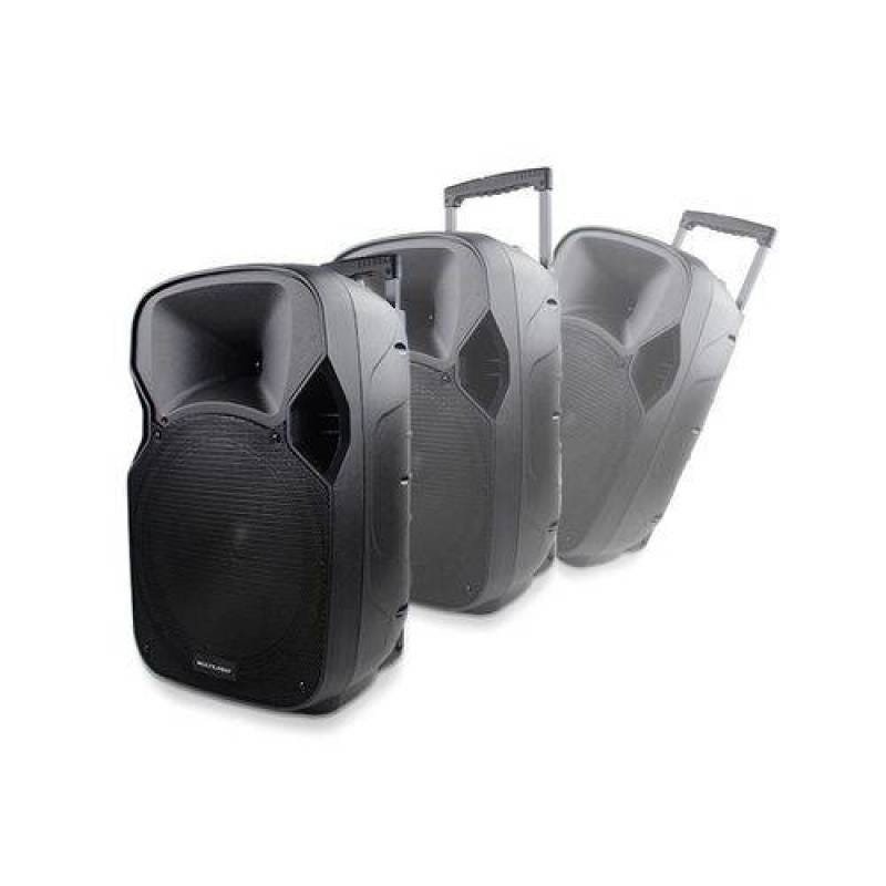 Caixa de Som Amplificada com Bateria Sp200 - Multilaser - 1
