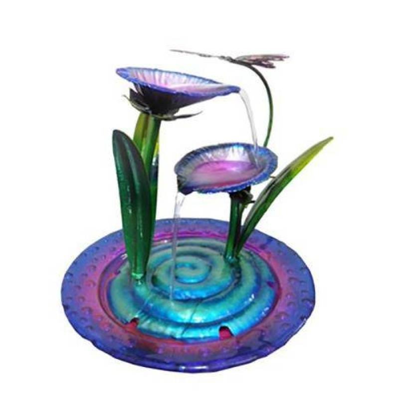 Fonte de Água Cascata Decorativa Em Metal Borboleta para Decoração para Jardim e Casa (Ft-S) - 4