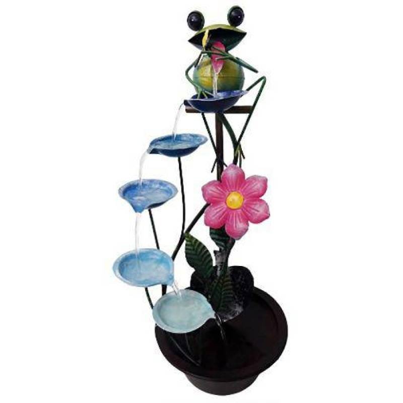 Fonte de Água Decorativa Grande Metal Sapo Jardim Casa Quarto (Fro-9) - 1