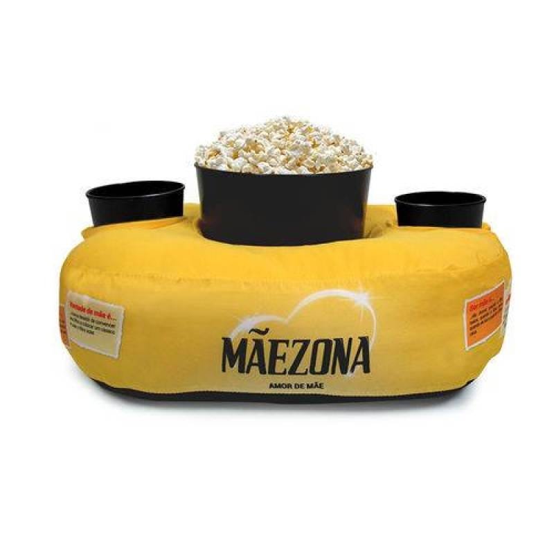 Almofada Porta Pipoca E Refrigerante Mãezona Kathavento - 1