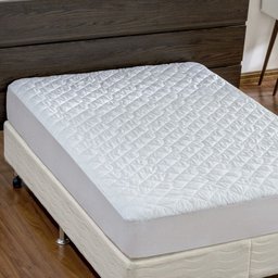 Protetor De Colchão Protect Impermeável Branco Solteiro Microfibra - 1