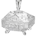 Ver imagem 2 de Bomboniere Paladium em Cristal - Lyor Classic - 20x16 cm