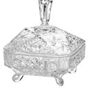 Ver imagem 3 de Bomboniere Paladium em Cristal - Lyor Classic - 20x16 cm