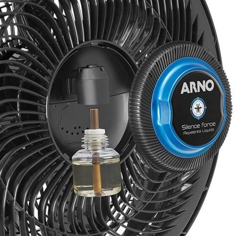 Ventilador Arno Silence Force Repelente Líquido 127v - 2