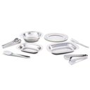 Ver imagem 1 de Conjunto Para Servir Lyon 8 Peças Inox 2344100 Brinox