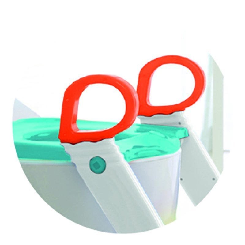 Assento redutor com escada Azul - 2