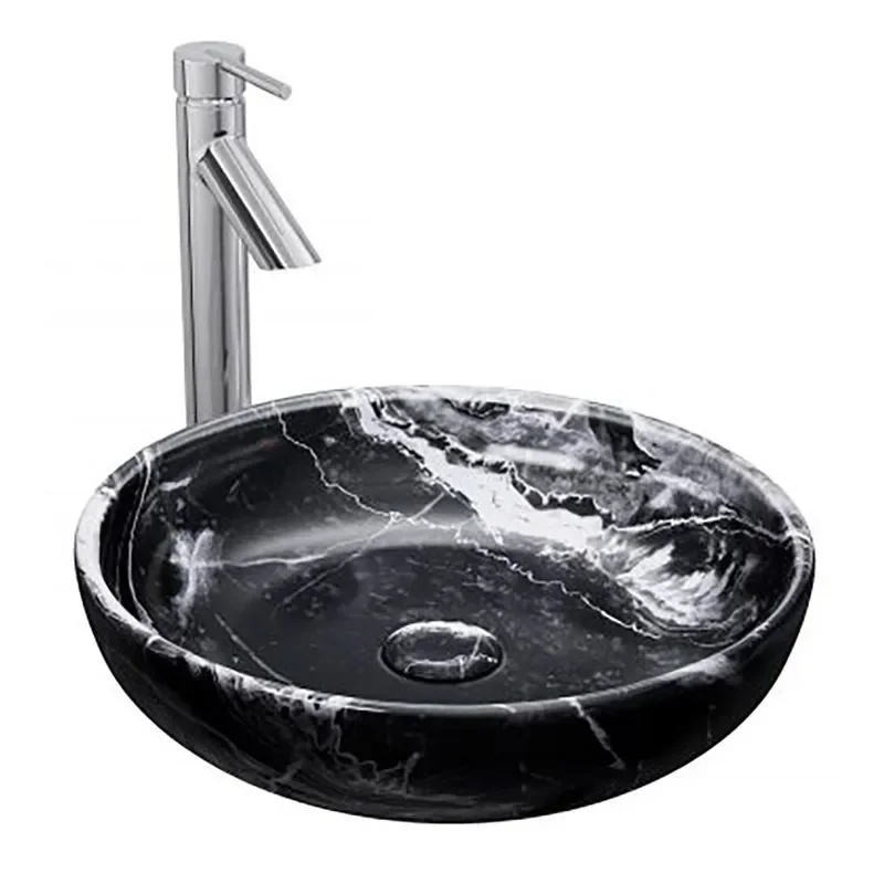 Ver imagem 2 de Cuba Redonda de Apoio com Borda Fina 450mm Black Stone L.1645.99 Deca