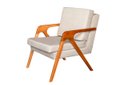 Ver imagem 1 de Poltrona decorativa Mona Luxo Dora Bela - Bege Linho