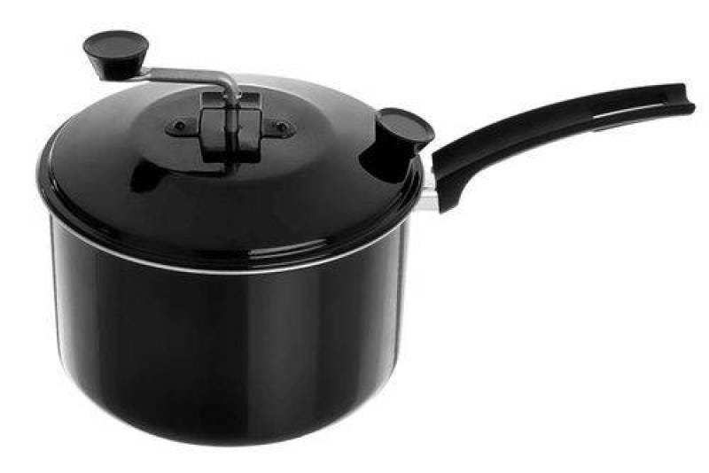 Pipoqueira 4,1 Litros Preta Luxo 5 Estrelas - 1