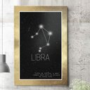 Ver imagem 1 de Placa Decorativa Signo Constelação Libra-30X45Cm