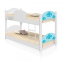 Ver imagem 1 de Beliche Infantil Nuvem com 2 Colchões Madri