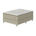 Ver imagem 2 de Conjunto Box Viúva Mola Prodormir Hercules New Bege