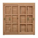 Ver imagem 1 de Janela Pantográfica Quadriculada Je121 Esel 100x120x14cm