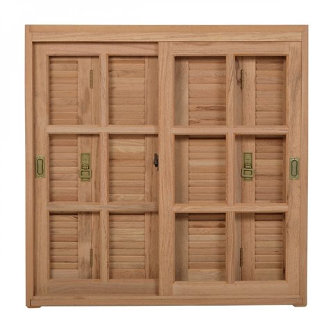 Janela Pantográfica Quadriculada Je121 Esel 100x140x14cm