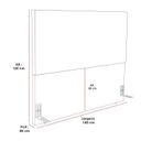 Ver imagem 3 de Cabeceira Cama Box Estofada Bouclê Carla