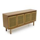 Ver imagem 2 de Balcão Julce 1,60m com Tela Sextavada - 3090 Mmj-as As-castanho Claro