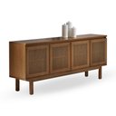 Ver imagem 1 de Balcão Julce 1,60m com Tela Sextavada - 3090 Mmj-as As-castanho Claro