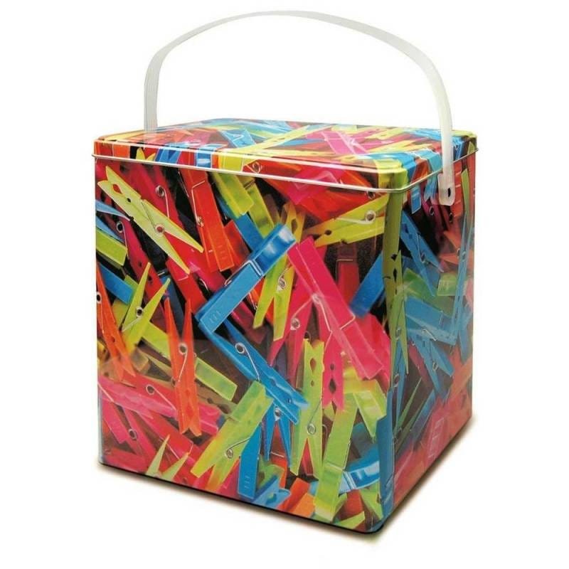 Latinha Com Alça E Tampa Color Pegs Week - 2