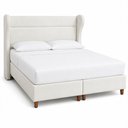 Ver imagem 5 de Cama Box com Cabeceira King Elegante Facto Off White - Sallar Home