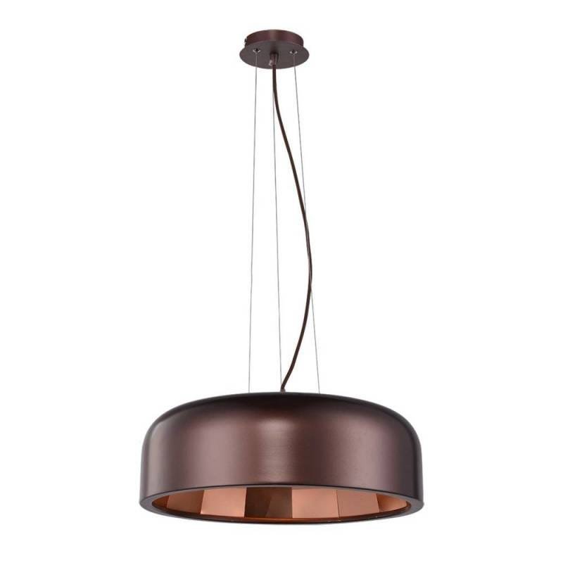 Pendente Club 50x15 1XE27 Marrom-Cobre - Bella - 2