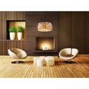 Ver imagem 2 de Lustre Pendente Plafon 40cm Ambar Transparente