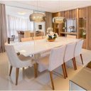 Ver imagem 3 de Lustre Pendente Plafon 40cm Ambar Transparente