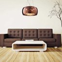 Ver imagem 2 de LUSTRE CRISTAL PENDENTE PLAFON 40 COBRE DECORAÇÃO -COBRE