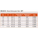 Ver imagem 5 de Cossinete Manual em Aço Rápido (hss) - Med. 1" X 11.1/2 - (npt) - Din 223 B - Ref. 13,0088 - Rocast