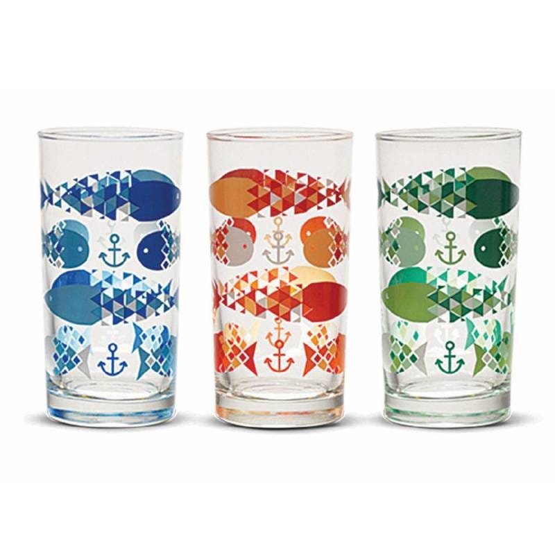 Jogo Copos 300ml Mar Liverpool 6 Pcs Cisper - 2