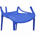Ver imagem 5 de Cadeira Allegra Azul Bic