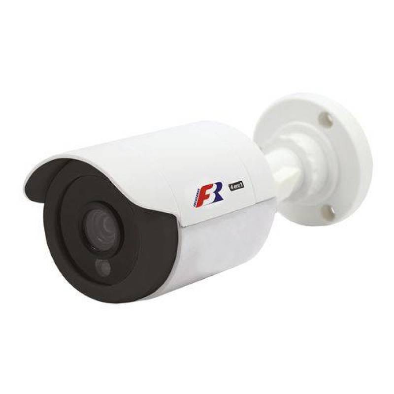 Câmera De Segurança Bullet 720 Pixels 2.8mm Ip66 Branca Fs-pbf1m Fbr