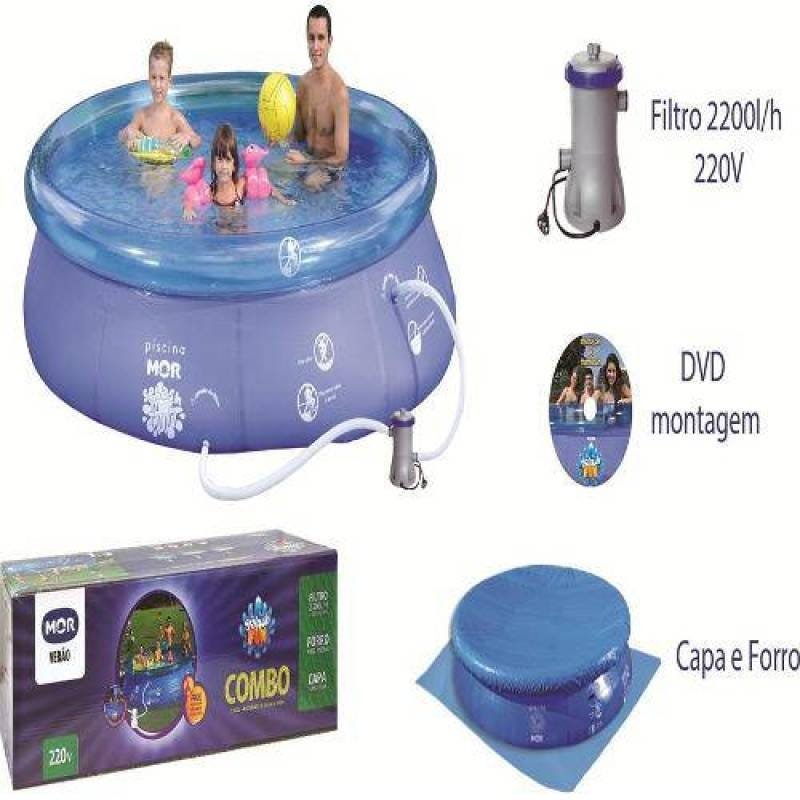 Ver imagem 3 de Kit Piscina Splash Fun 7800L 220V - 2.200 L/H 60H Z 46 W - Mor